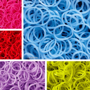 Elásticos de Silicone Coloridos – Laçaria Pet